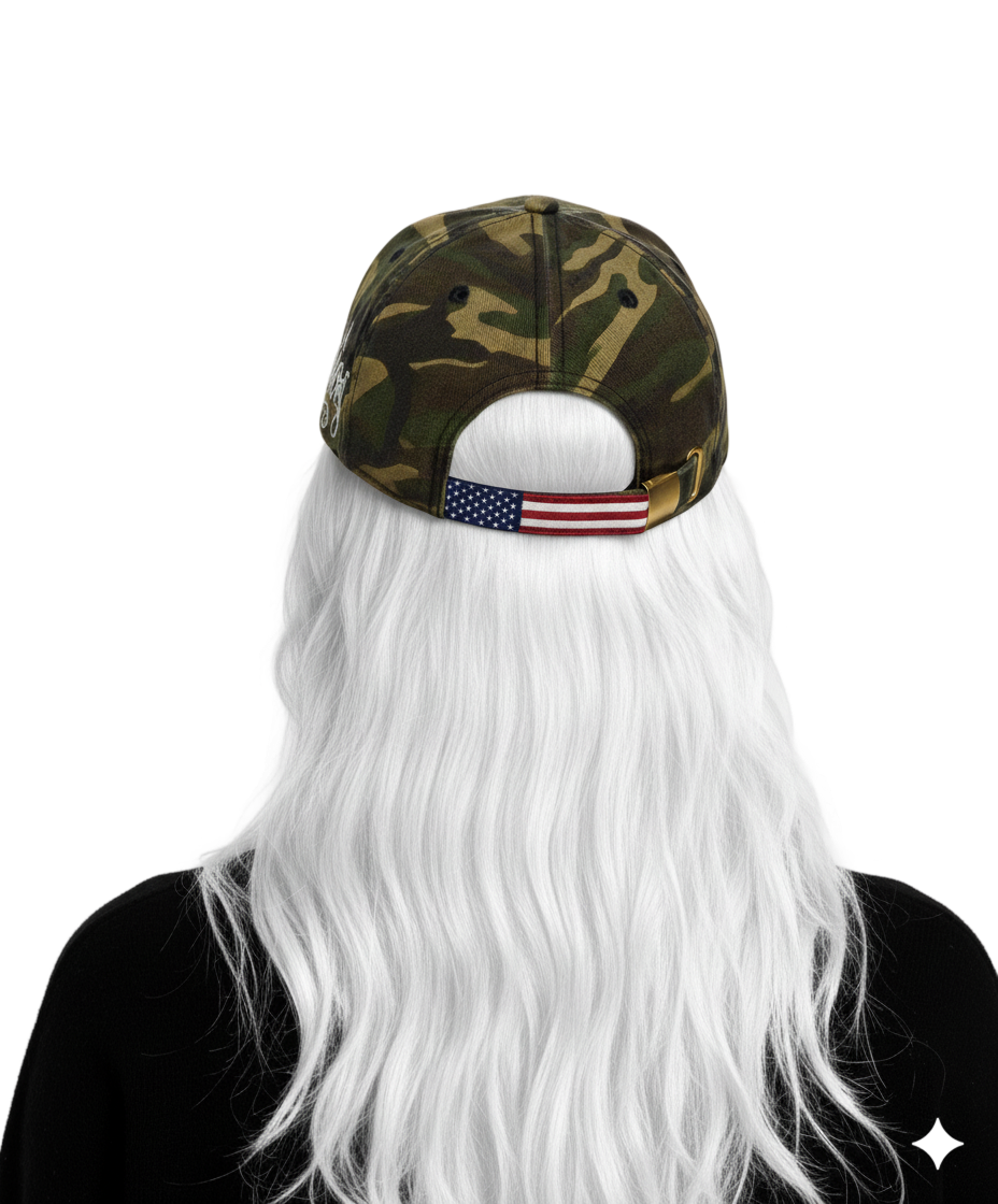 WADY 4* USA CAMO CAP
