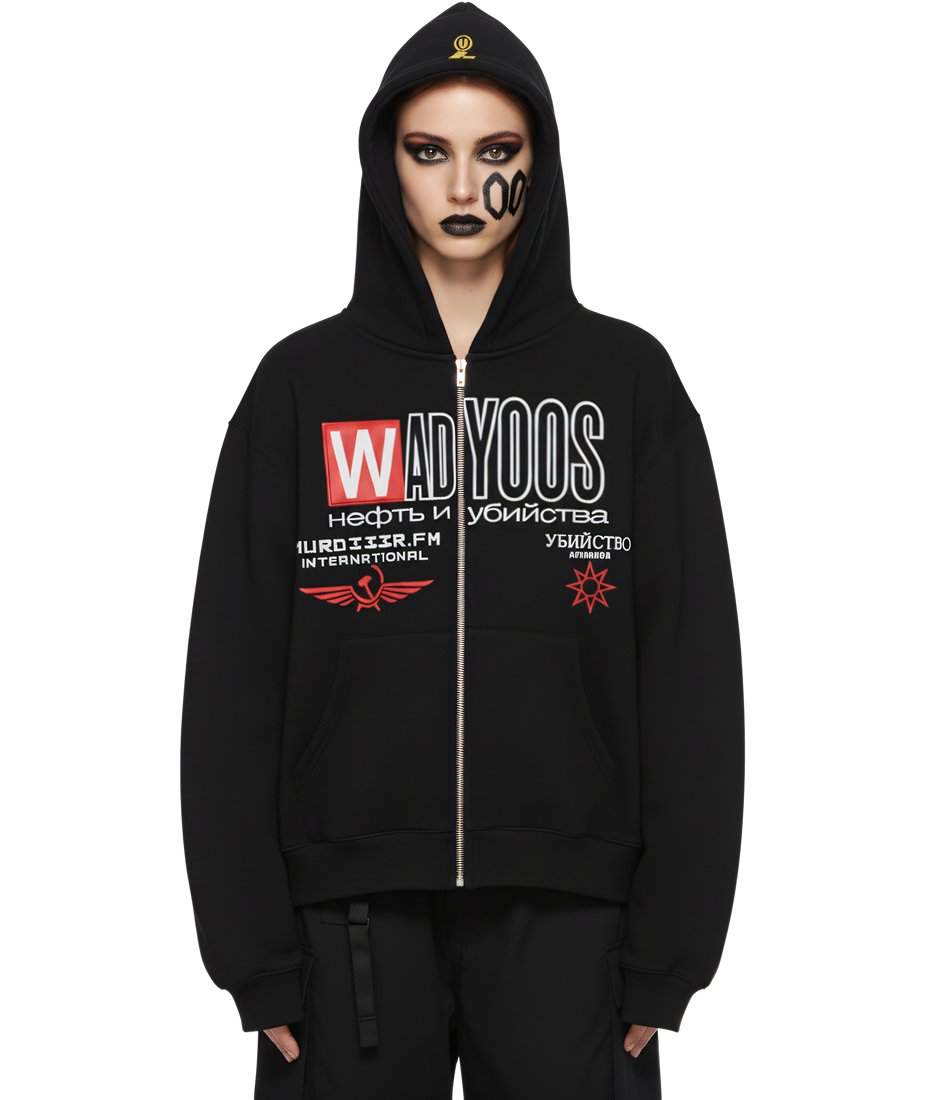 Y00S 500GSM ZIP HOODIE
