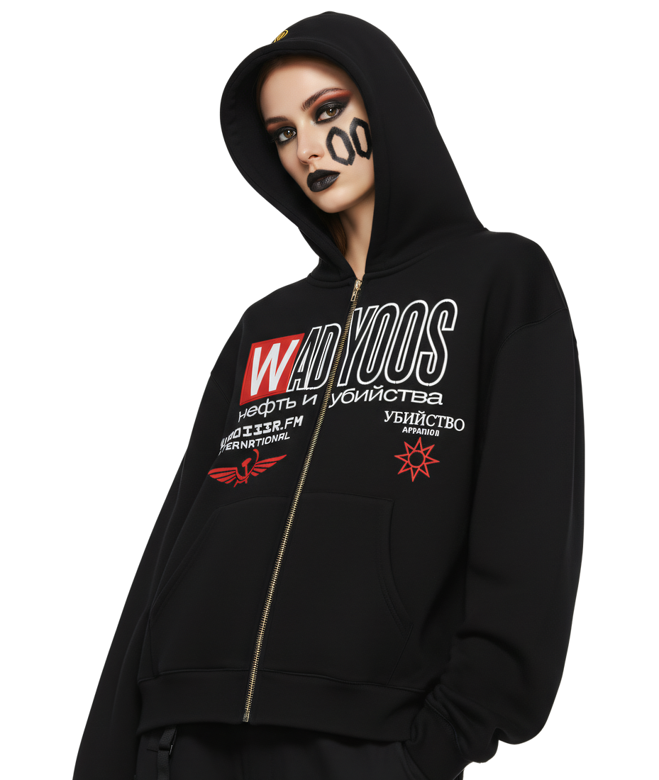 Y00S 500GSM ZIP HOODIE